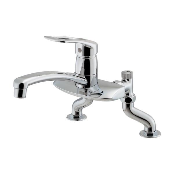 カクダイ シングルレバー混合栓 116-006