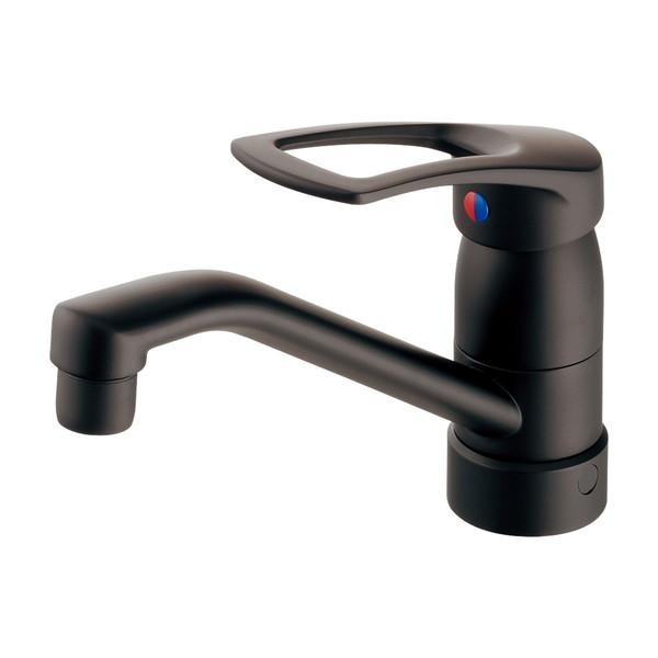 カクダイ シングルレバー混合栓 117-062-180D