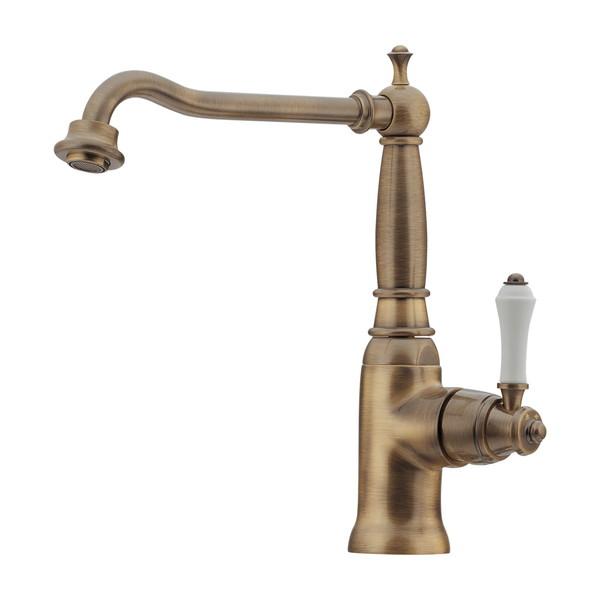 カクダイ シングルレバー混合栓 117-130-AB