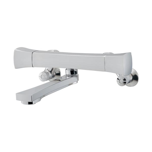 カクダイ RATONA 2ハンドル混合栓 128-108