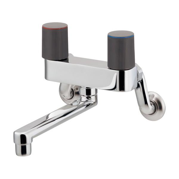 カクダイ 2ハンドル混合栓 128-003