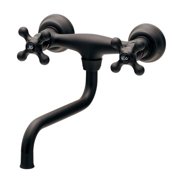 カクダイ 2ハンドル混合栓 128-118-D