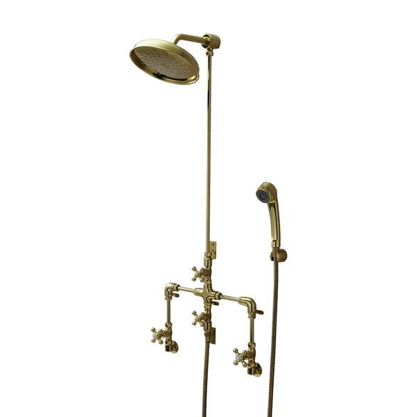 カクダイ オーバーヘッドシャワー混合栓 139-100-AG