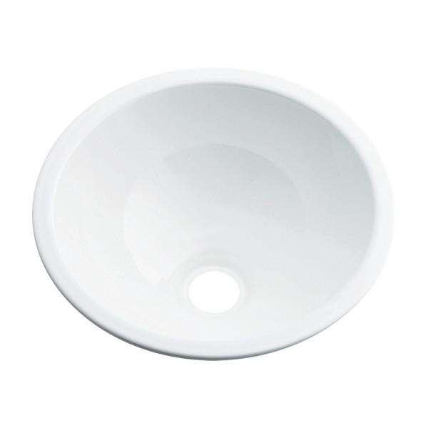 カクダイ オーバーカウンター手洗器 265-001A-W