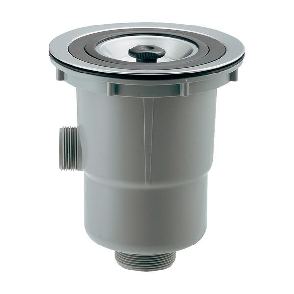 カクダイ 浅型流し台トラップ 452-033