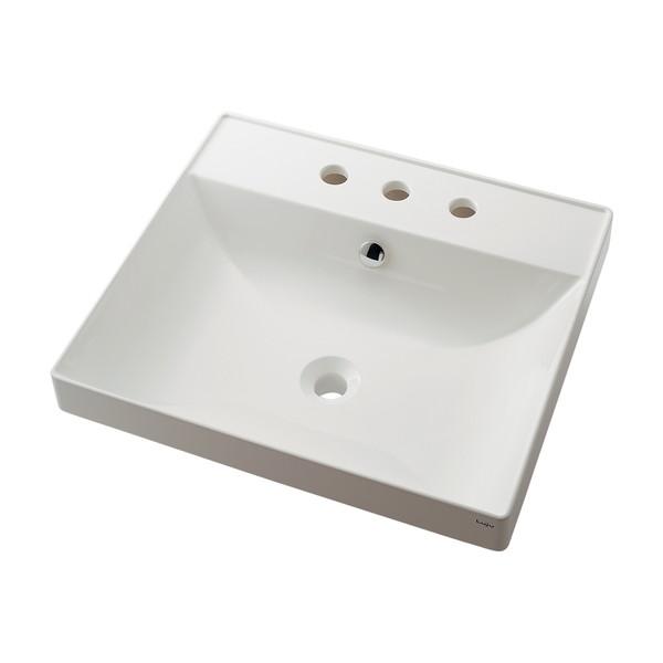 カクダイ 角型洗面器 493-183