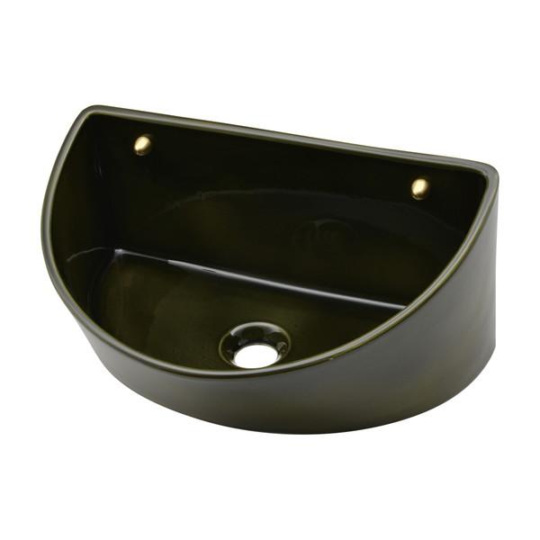 カクダイ 壁掛手洗器 493-191-GR
