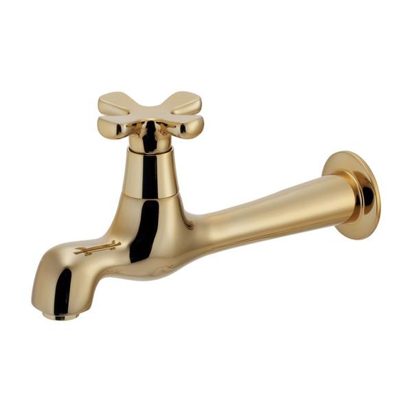 カクダイ 横水栓（ロング） 702-003-AG