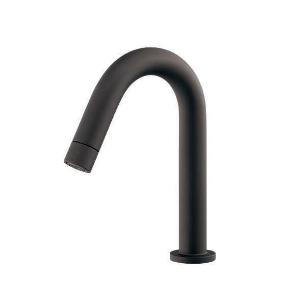 カクダイ 足踏みレバー水栓 マットブラック 716-350-D