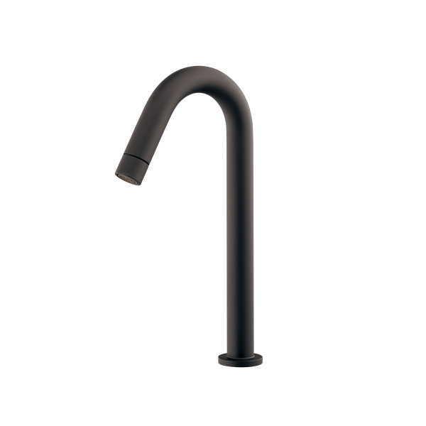 カクダイ 足踏みレバー水栓 （トール） マットブラック 716-352-D