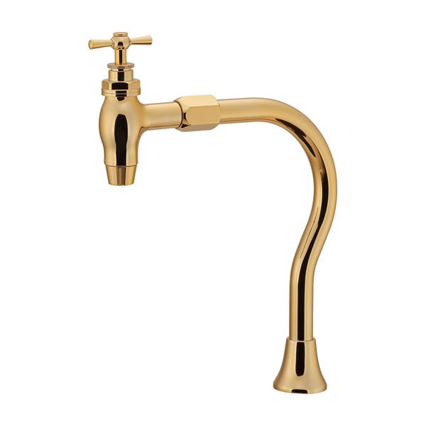 カクダイ 秋津 立水栓 アンティークゴールド 721-263-AG