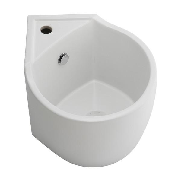 カクダイ コーナースロップシンク CL-K1300SKW