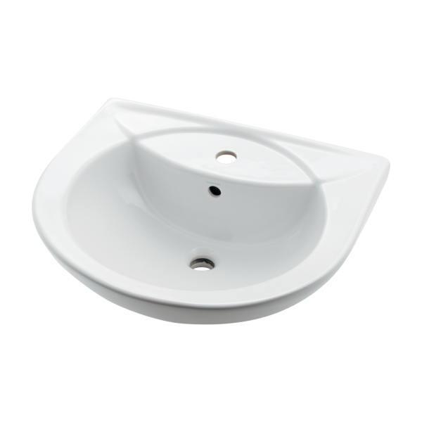 カクダイ Claytan 壁掛洗面器 陶器製＃CL-WB1059