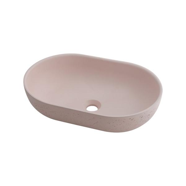 カクダイ 置型洗面ボウル コンクリピンク CR-0121V-MP