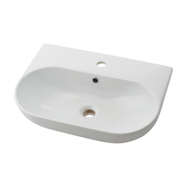 カクダイ 壁掛洗面ボウル LY-262000W