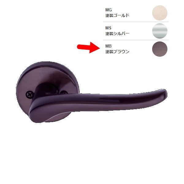 川口技研 Kレバーシリーズ（32番） KLS-32-1KM-MB LSラッチ仕様 空錠 バックセット...