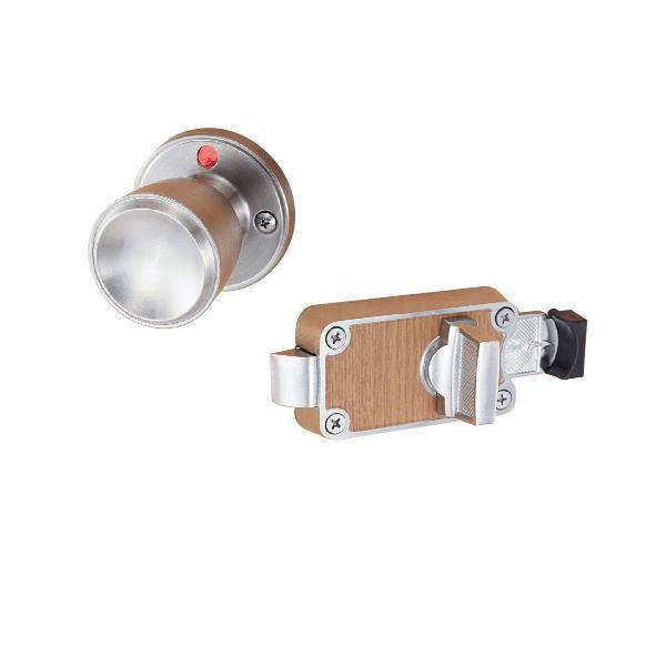 川口技研 ハイスシリーズ ハイスWC錠（外開き） 表示錠（スライドカギ） バックセット53mm ノブ...