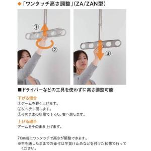 川口技研 ホスクリーン 物干し 軒天タイプ Z...の詳細画像1