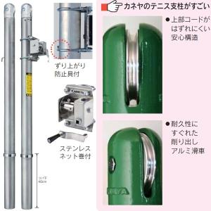 カネヤ ステンレステニス支柱 K-5106 径...の詳細画像1