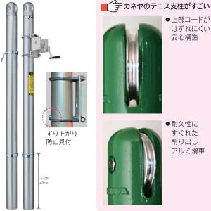 カネヤ アルミテニス支柱 K-5107 径:7...の詳細画像1