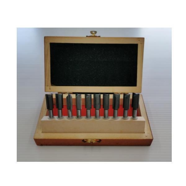 粉河 トリマー用 ビット ストレート 6×10×20（10本入） TB03 1組