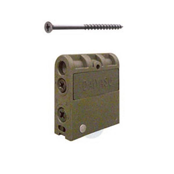 ケージーパルテック パルフラットレール Vタイプ 戸車 V・T対応 ブラウンアンバー CVRT25-...