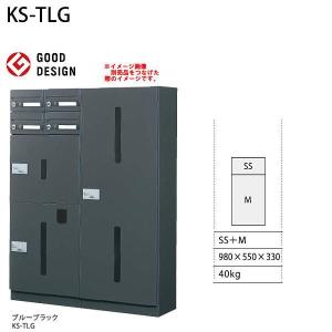 ナスタ 宅配ボックス（前入前出／メカ式・防滴タイプ） 宅配ユニットA 捺印システムなし KS-TLG-A