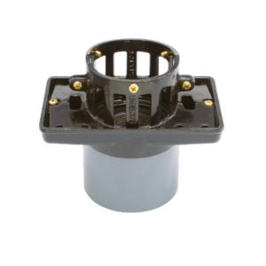 カネソウ 鋳鉄製ルーフドレン EMAB-2-75 75mm（3インチ） C寸法70〜200mm たて引き用 打込型 ねじ込み式 バルコニー中継用