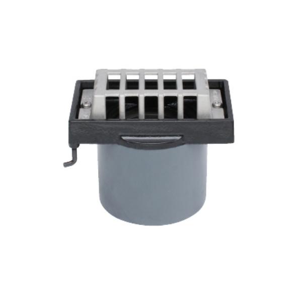 カネソウ 鋳鉄製ルーフドレン EMZ-1S-75 75mm（3インチ） C寸法80〜200mm たて...