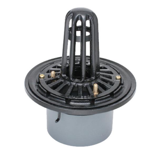 カネソウ 鋳鉄製ルーフドレン ESP-2-75 75mm（3インチ） C寸法70〜200mm たて引...