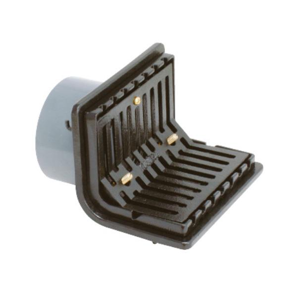 カネソウ 鋳鉄製ルーフドレン EXC-L-100 100mm（4インチ） L寸法80〜200mm よ...