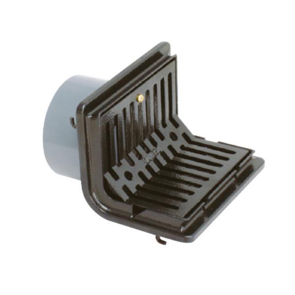 カネソウ 鋳鉄製ルーフドレン EXG-L-125 125mm（5インチ） L寸法80〜200mm よ...