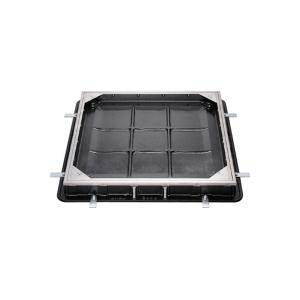 カネソウ カラー舗装用鉄蓋（化粧用鉄蓋） タイル用 ステンレス目地