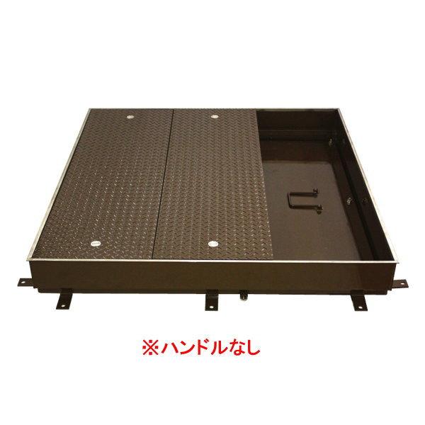 カネソウ マシンハッチ W-14EC-900 密閉形（防水・防臭形） 縞鋼板蓋 ハンドルなし