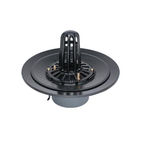 カネソウ 鋳鉄製ルーフドレン WHP-2-100 100mm（4インチ） C寸法80〜200mm た...