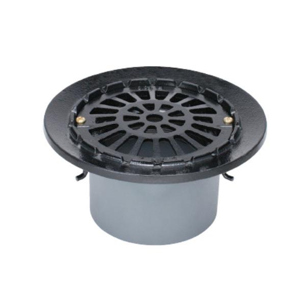 カネソウ 鋳鉄製ルーフドレン WMF-2-75 75mm（3インチ） C寸法70〜200mm たて引...