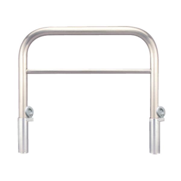 カネソウ 車止め YAW6L7-HDL Yシリーズ アーチ型 横バー付 ステンレス製 脱着式 鋳鉄製...