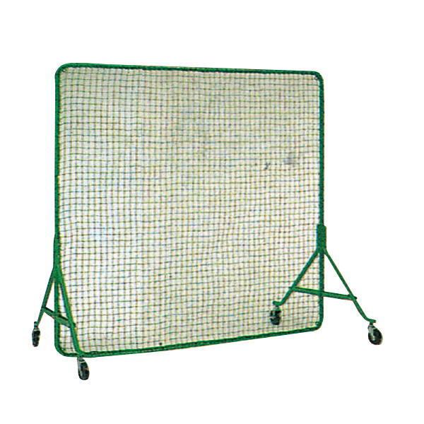 寺西喜商店 キャスター付防球用フェンス 緑 KT-2364