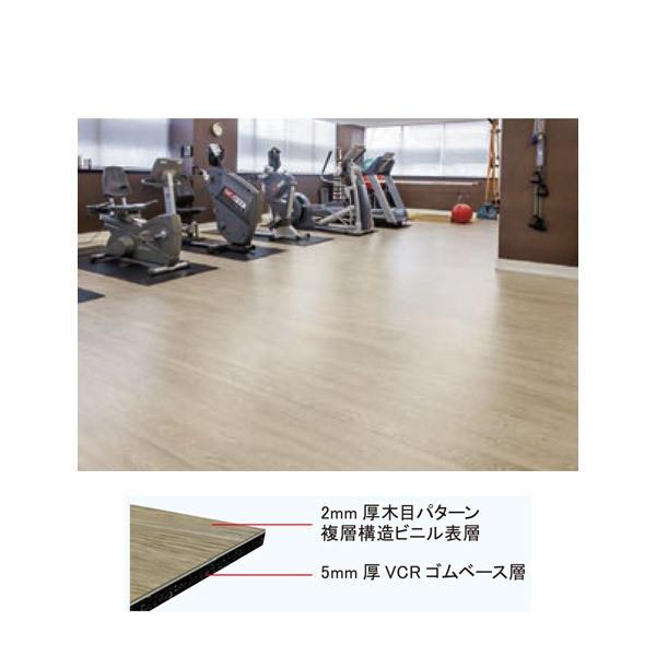 KLASS ウッディーラバー 183×762mm 7mm厚 TJM3001 【送料別途お見積り】