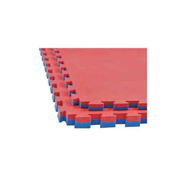 KLASS スポーツ用 ジョイントマット レッド×ブルー 縦100×横100×厚2cm TJM310...