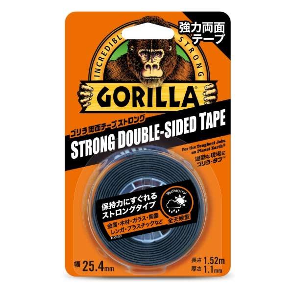 ゴリラ両面テープ ストロング 1779 幅25.4mmx長さ1.52ｍx厚さ1.1mm