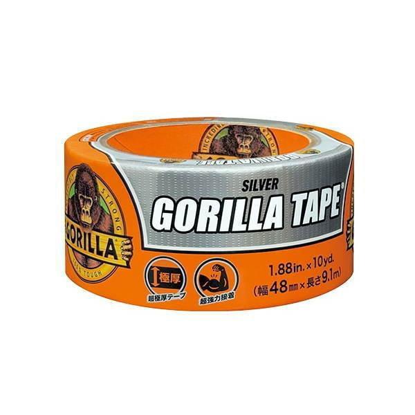 ゴリラテープ シルバー 1787 幅48mm×長さ9.1m×厚さ0.43mm