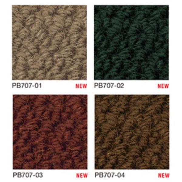 川島織物 ウールタイルカーペット プレミアムバンク ナビー PB-707 600mm×600mm 1...