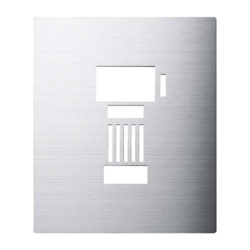 美濃クラフト インターホンカバー ヘアライン IPM-1-HL