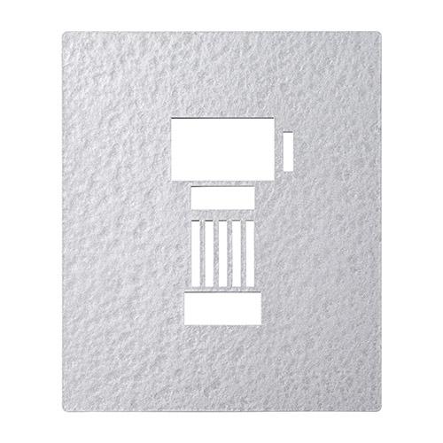 美濃クラフト インターホンカバー アイスシルバー IPM-1-ISI