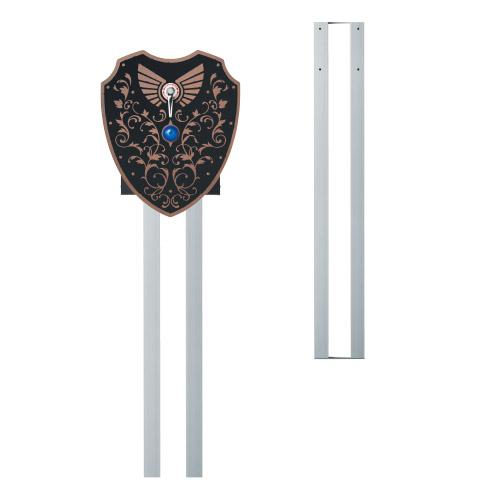 美濃クラフト 表札 伝説の盾スタンド YSP-ST