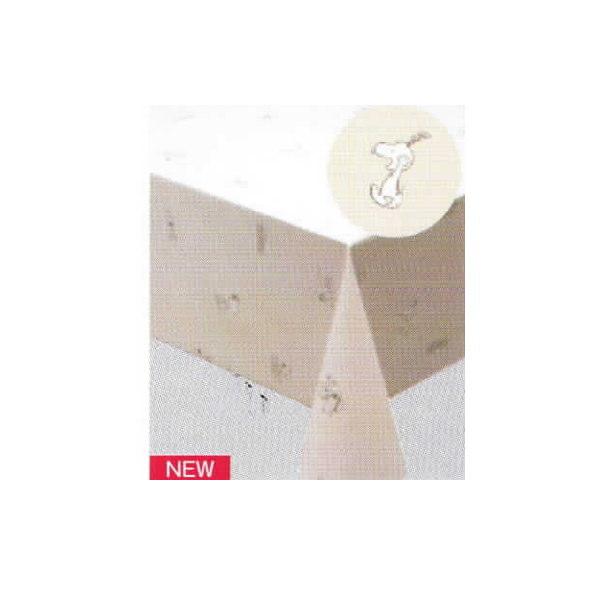 明和グラビア テーブルクロス キャラクタークロス スヌーピー シンプルデザイン 120cm幅×20m...