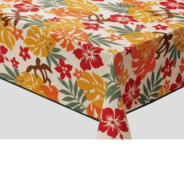 明和グラビア テーブルクロス ハートフルシリーズ ラパス イエロー 120cm×150cm 1767...