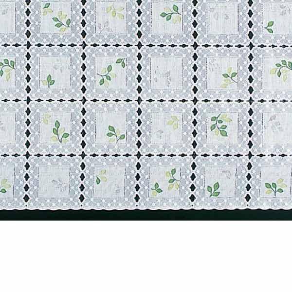 明和グラビア テーブルセンター ロングレース グリーン 40cm幅×20m巻 M-498 14628...