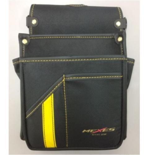 MEXES 電工用腰袋３段内ポケット付 ME-023 約H280×W200×D80mm